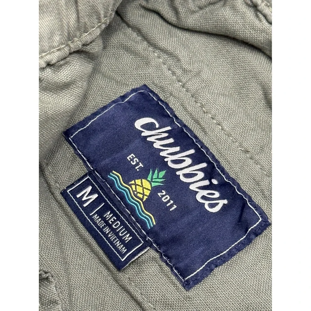 Chubbies Mens Green Khaki 5.5